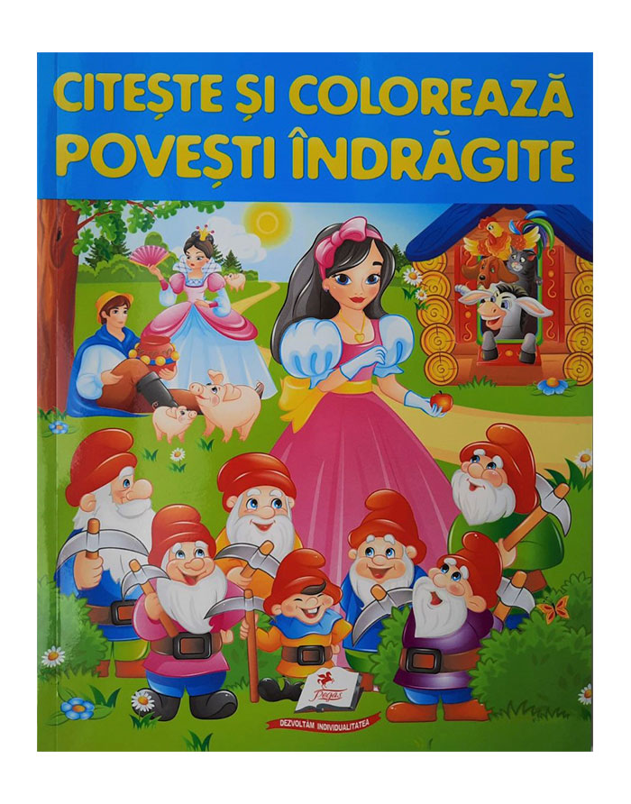 Citeste si coloreaza Gogoasa Povesti Indragite