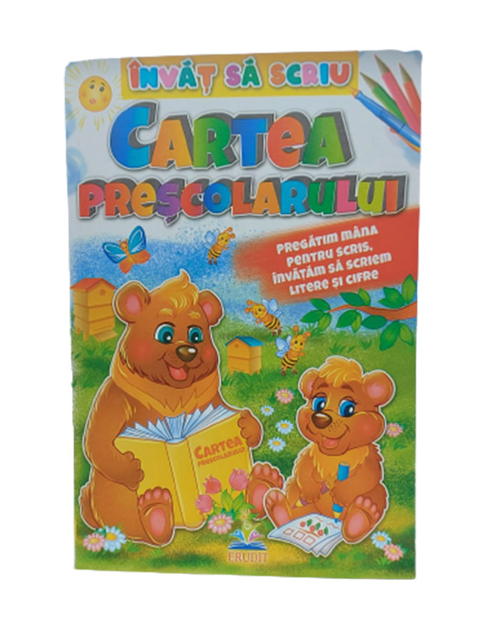 Carte invat sa scriu pregatim mina p/u scris A4