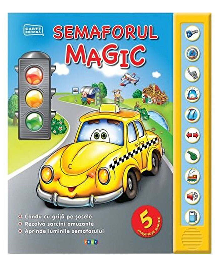 Carte sonora Semaforul magic Editura Prut