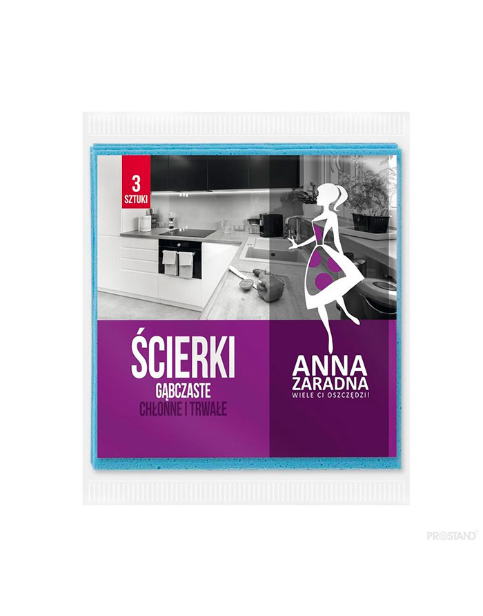 Laveta de guma ANNA ZARADNA 3BUC SET