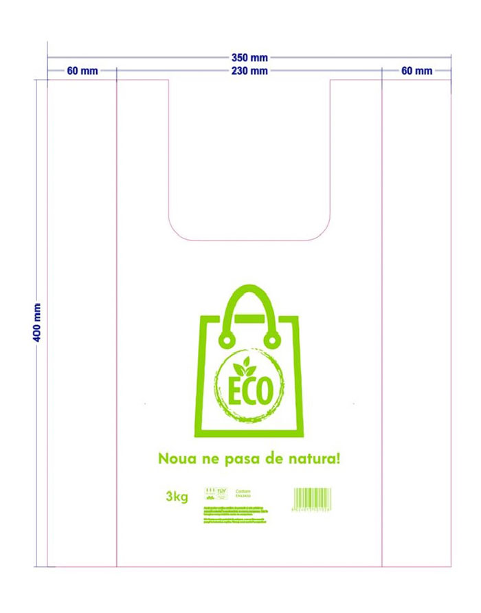 Pungi Oxo-Biodegradabile Mici 3 kg