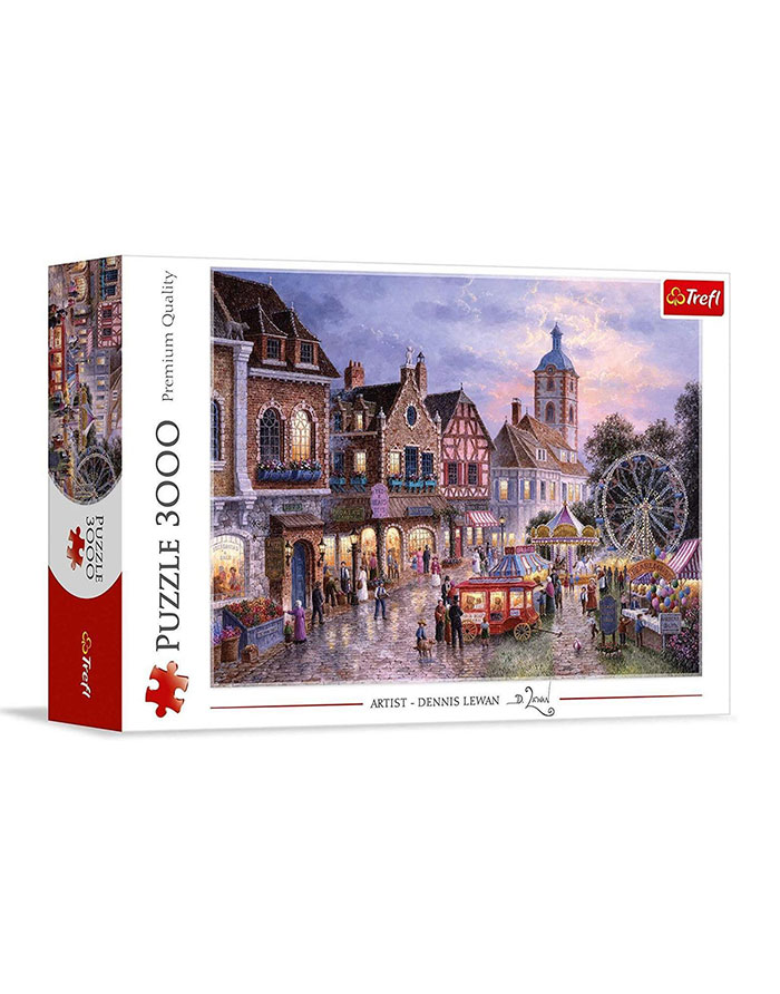 Puzzle 3000 elemente  La iarmaroc  Trefl