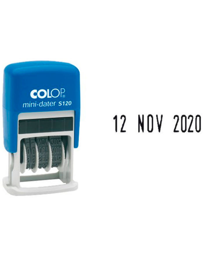 Ștampilă Colop Mini dater S120 ROM