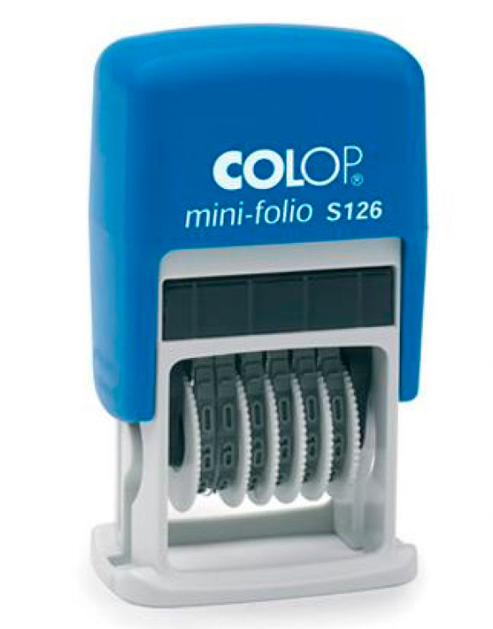 STAMPILA MINI-DATER S 126