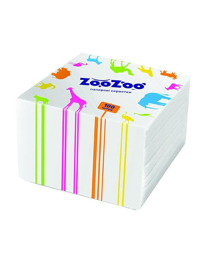 SERVETELE DE MASA ZOOZOO 1STR. 24*23 100BUC