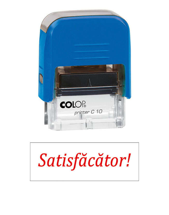 Stampiluta Calificative  Satisfacator