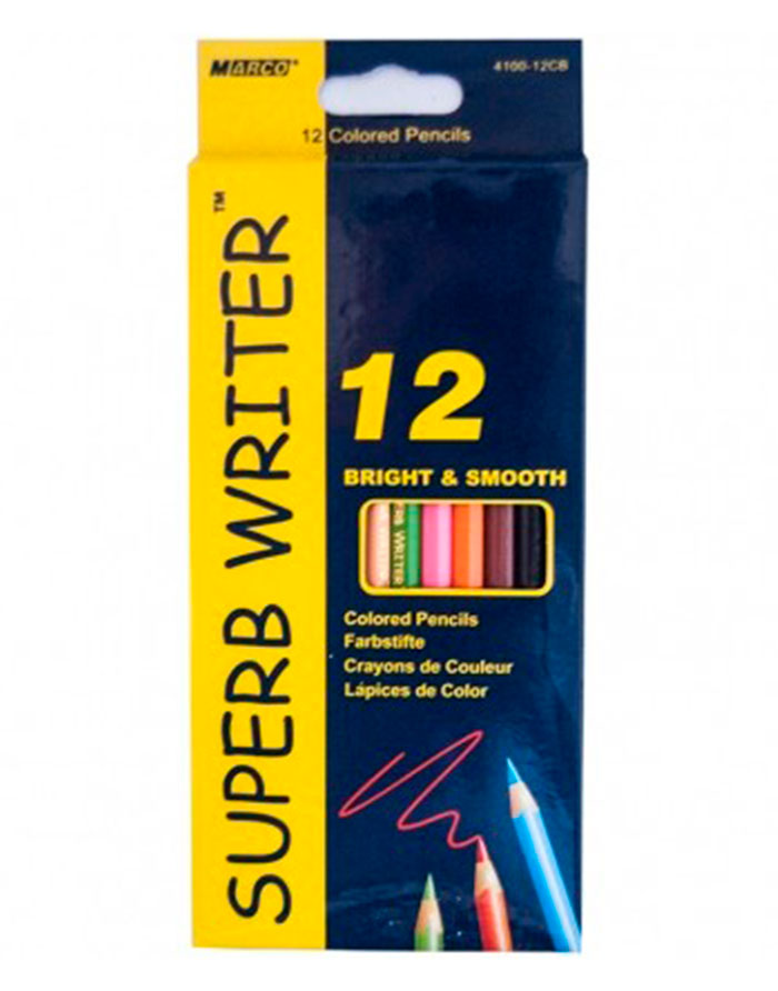 Creioane colorate MARCO  SuperbWriter  12cul