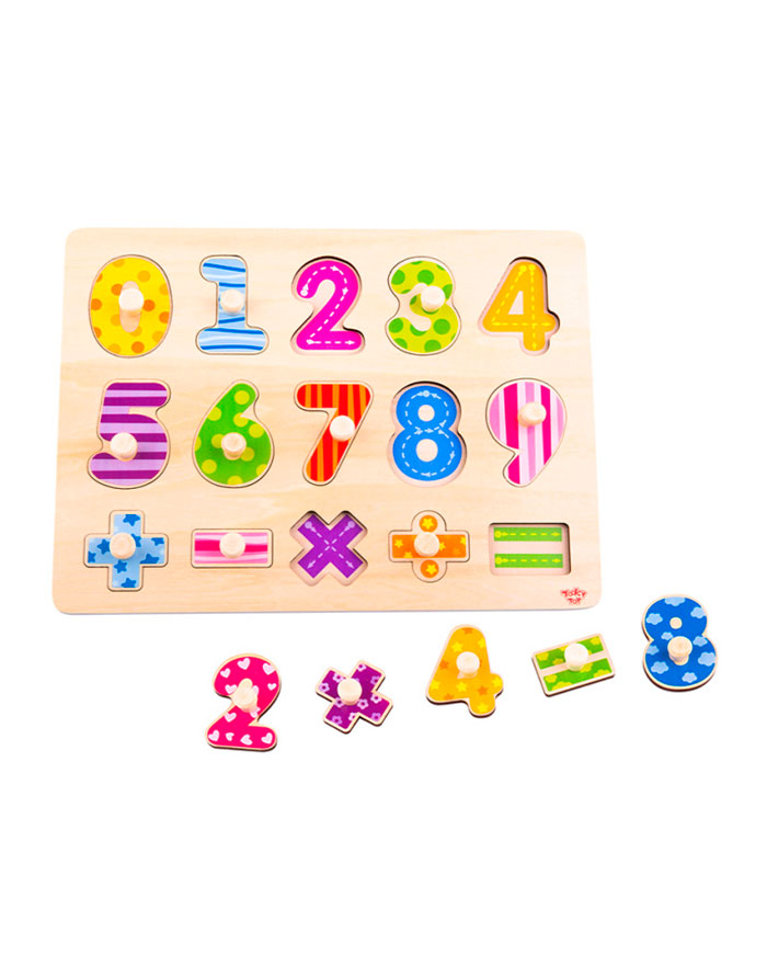 Puzzle în ramă Cifre