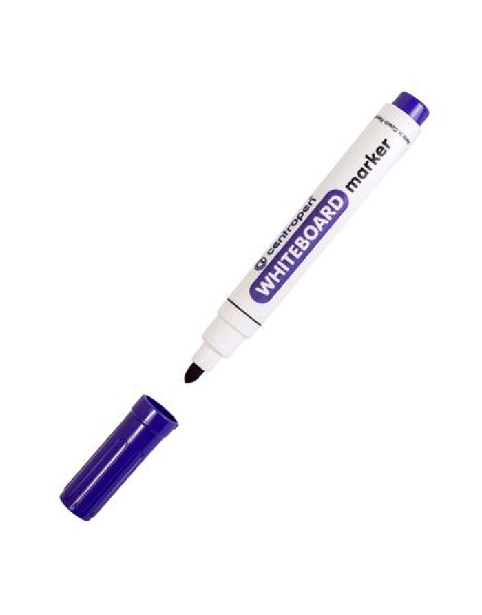 Marker whiteboard violet Centropen  virf rotund 2.5mm 5 8559 0105