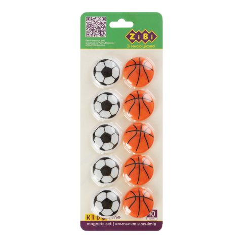 Set de magneți MINGE  10 bucăți × 30 mm